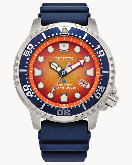 Promaster Dive Orange Dial Polyurethane Strap BN0169-03X | CITIZEN